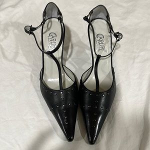 Carlos Santana New Blach 3" heels size 71/2 shoes are so fierce, studded toe.